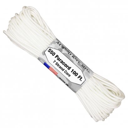 560 Paracord 100ft - White
